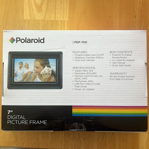 Digital Picture Frame by Polaroid - Picture 2 of 3